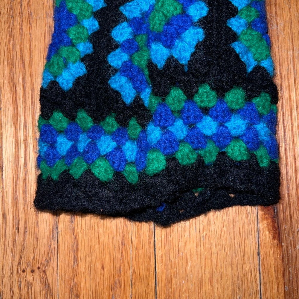 Vintage Crochet Patterned Pants - image 4